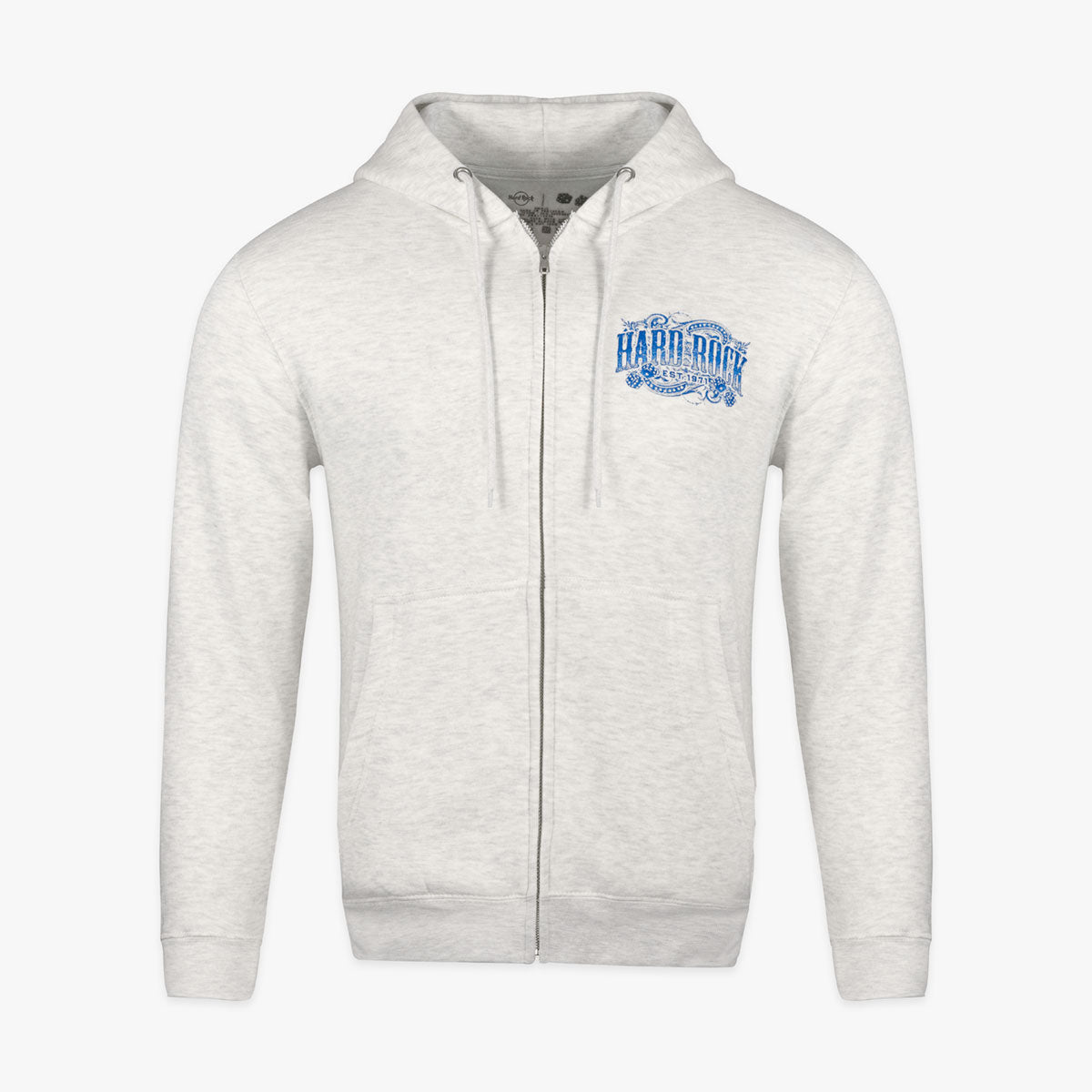 Casino Spade Oatmeal Heather Zip Hoodie