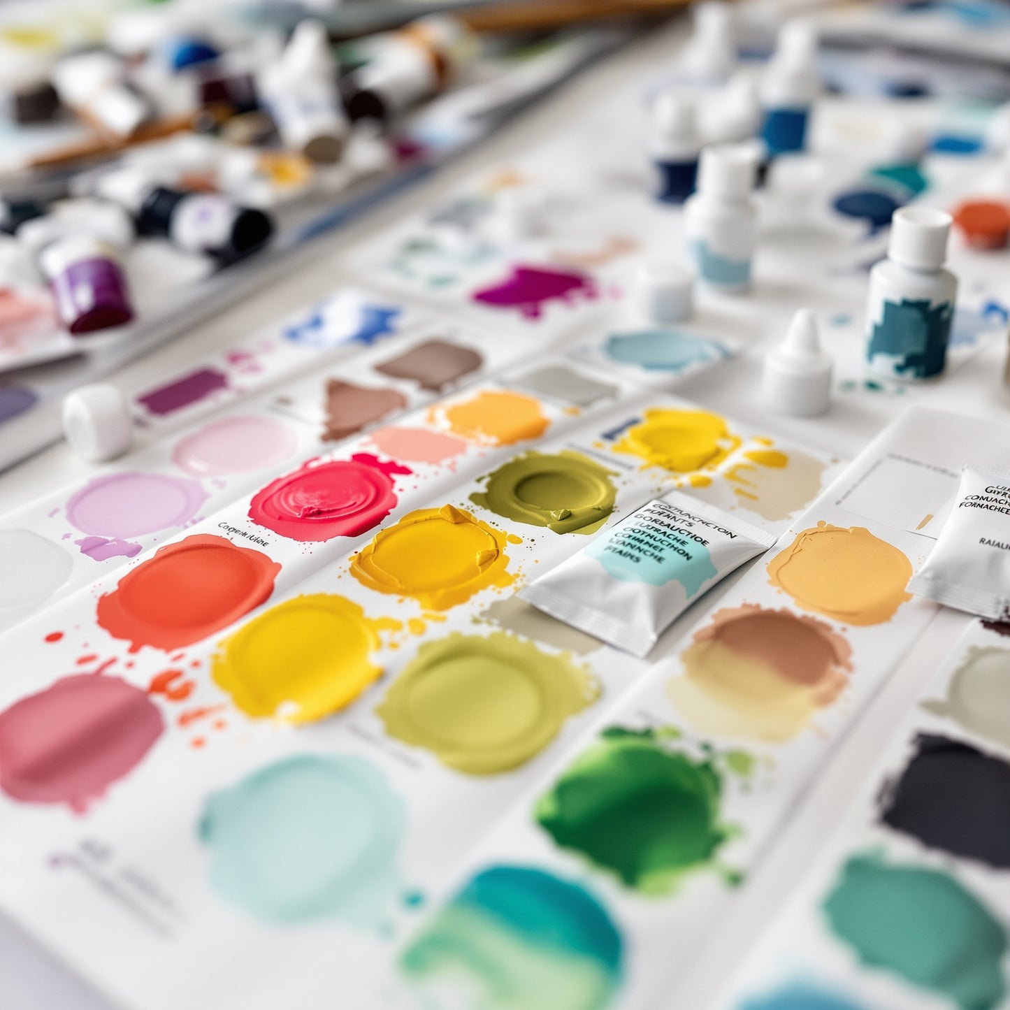 Gouache Paint Set - 24 Colors