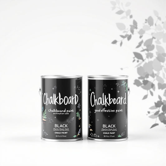 Chalkboard Paint - Black & Green