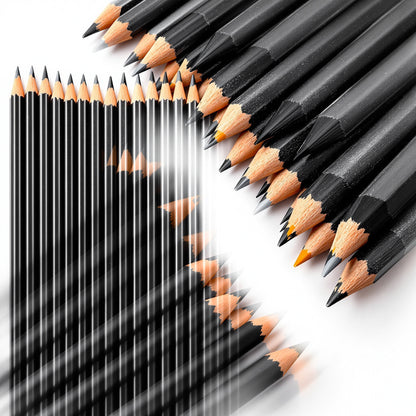 Graphite Pencils Set - 12 Grades