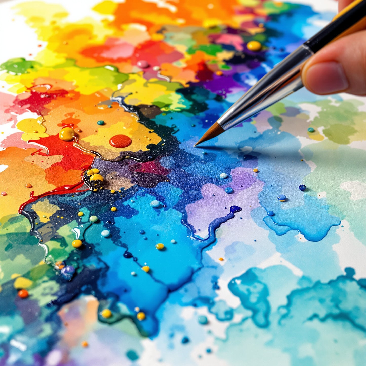 Professional Watercolor Paint Set - 24 Colors