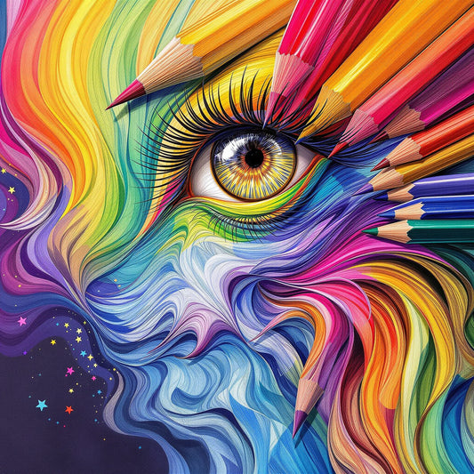 Colored Pencils Set - 72 Colors