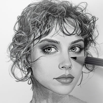 Graphite Pencils Set - 12 Grades