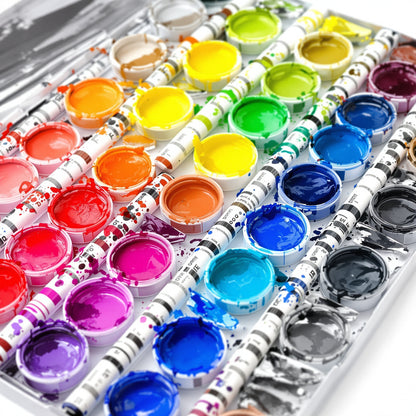 Student Grade Oil Paint Set - 18 Colors