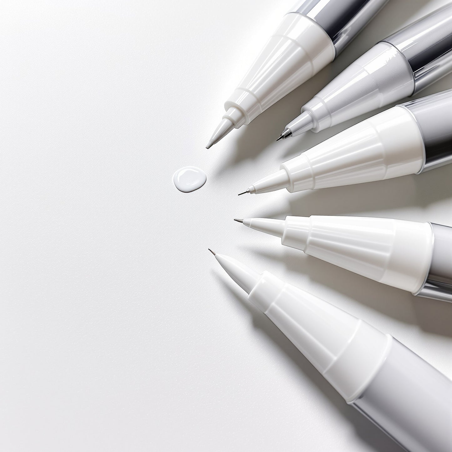 White Gel Pens - Highlight Set