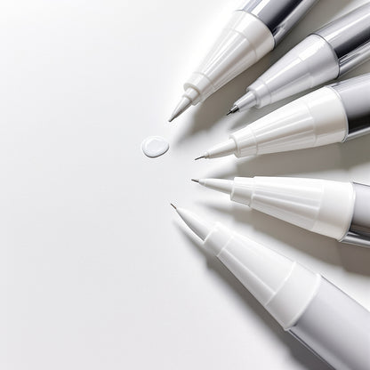 White Gel Pens - Highlight Set