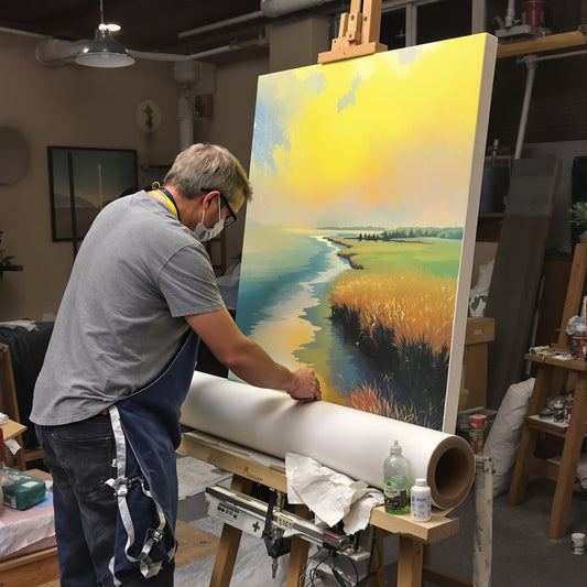 Primed Canvas Roll - Cotton Duck