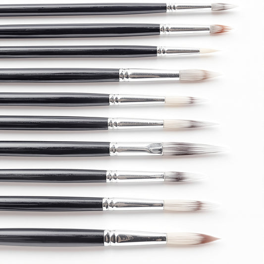 Stencil Brushes - Template Set