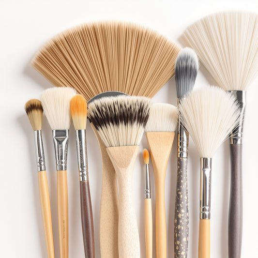 Fan Brushes Set - Texture & Blending