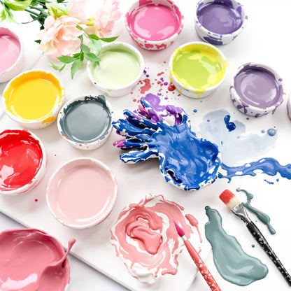 Ceramic Paint Set - 14 Colors