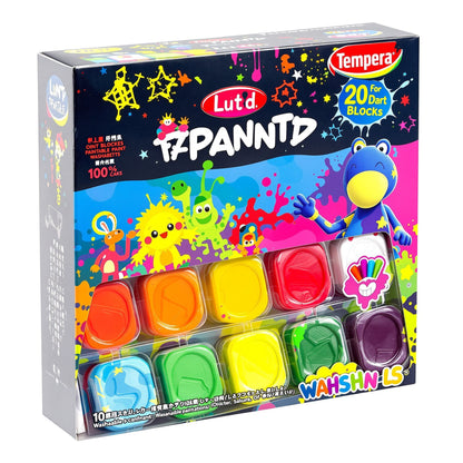 Tempera Paint Blocks - 8 Colors