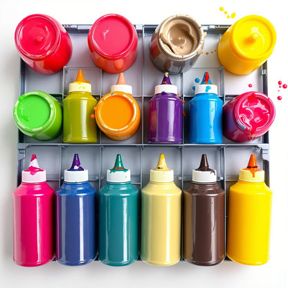 Poster Paint Set - 12 Colors