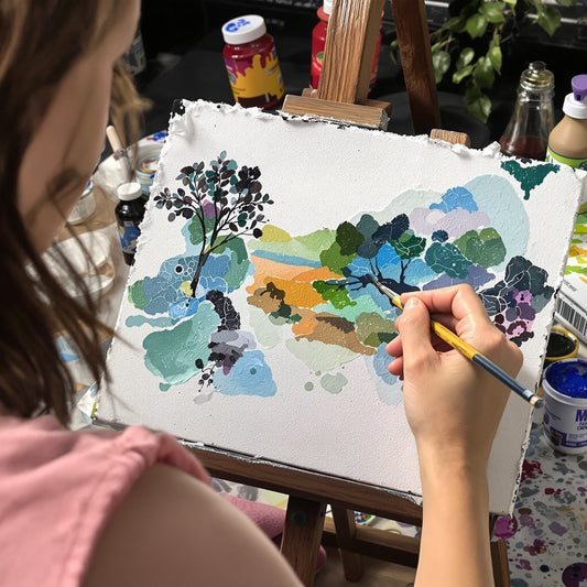 Canvas Paper Pad - 12x16 inch