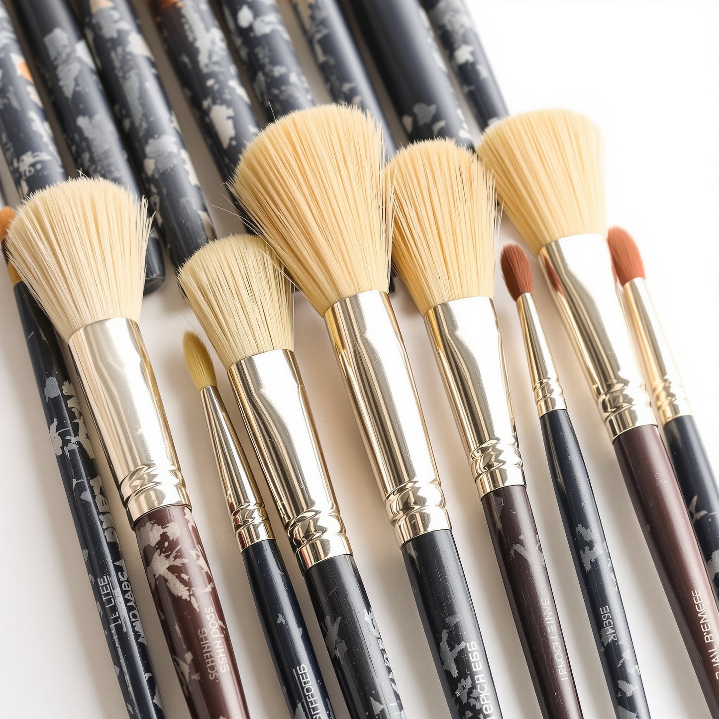 Watercolor Mop Brushes - Large Wash Set