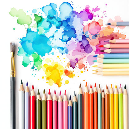 Watercolor Pencils - Soluble Set