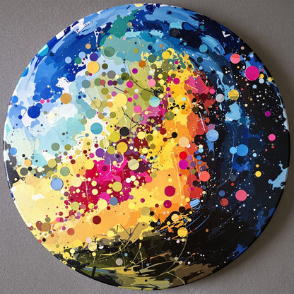 Round Canvas Boards - 12 inch diameter (6 pack)