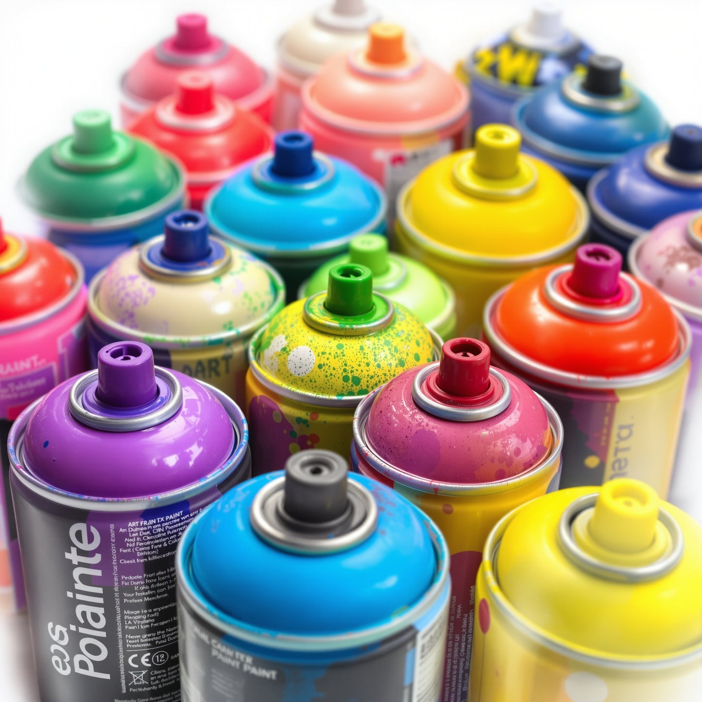 Spray Paint Set - 12 Colors